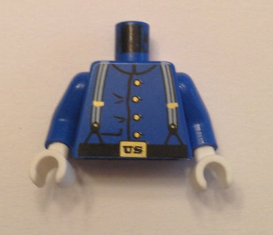 Western Cavalry Uniform, 4 Buttons, Suspenders Pattern
